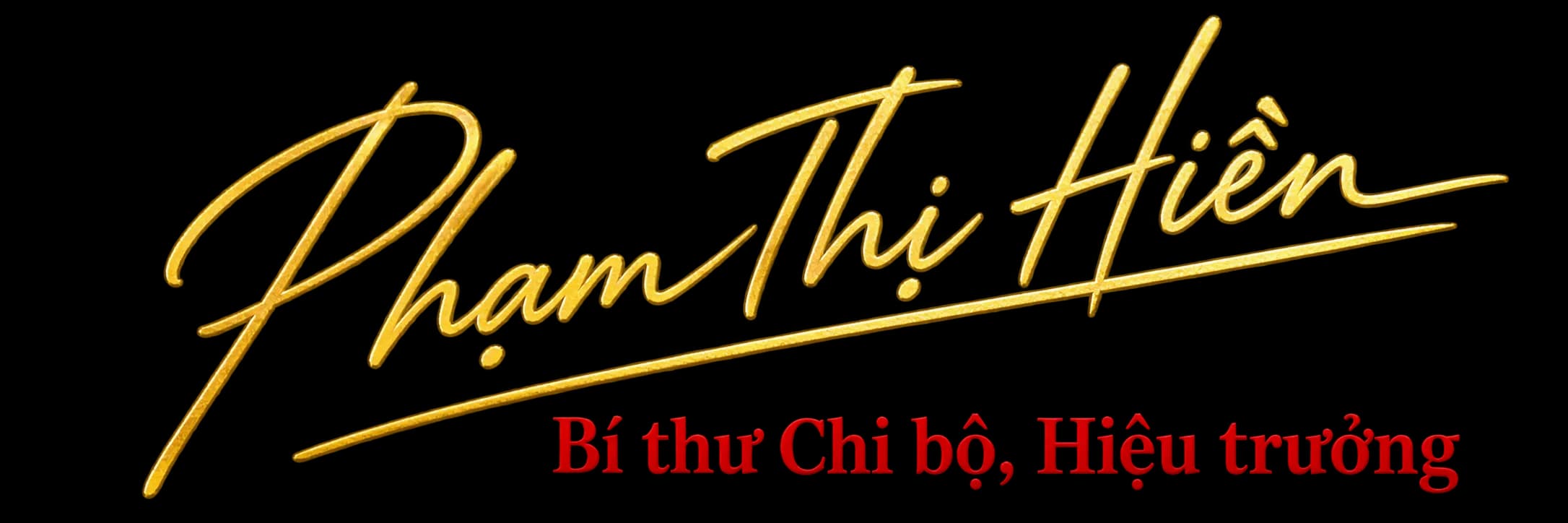 Chữ ký Phạm Thị Hiền